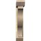 Ekena Millwork Funston Slat Rough Sawn Bracket w/ Offset Brace, Douglas Fir, 6"W x 32"D x 32"H BKT0604X32X32FST06RDF - alternate 3